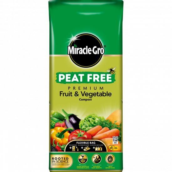 Buy Miracle-Gro Peat Free Premium Fruit & Vegetable Compost Online